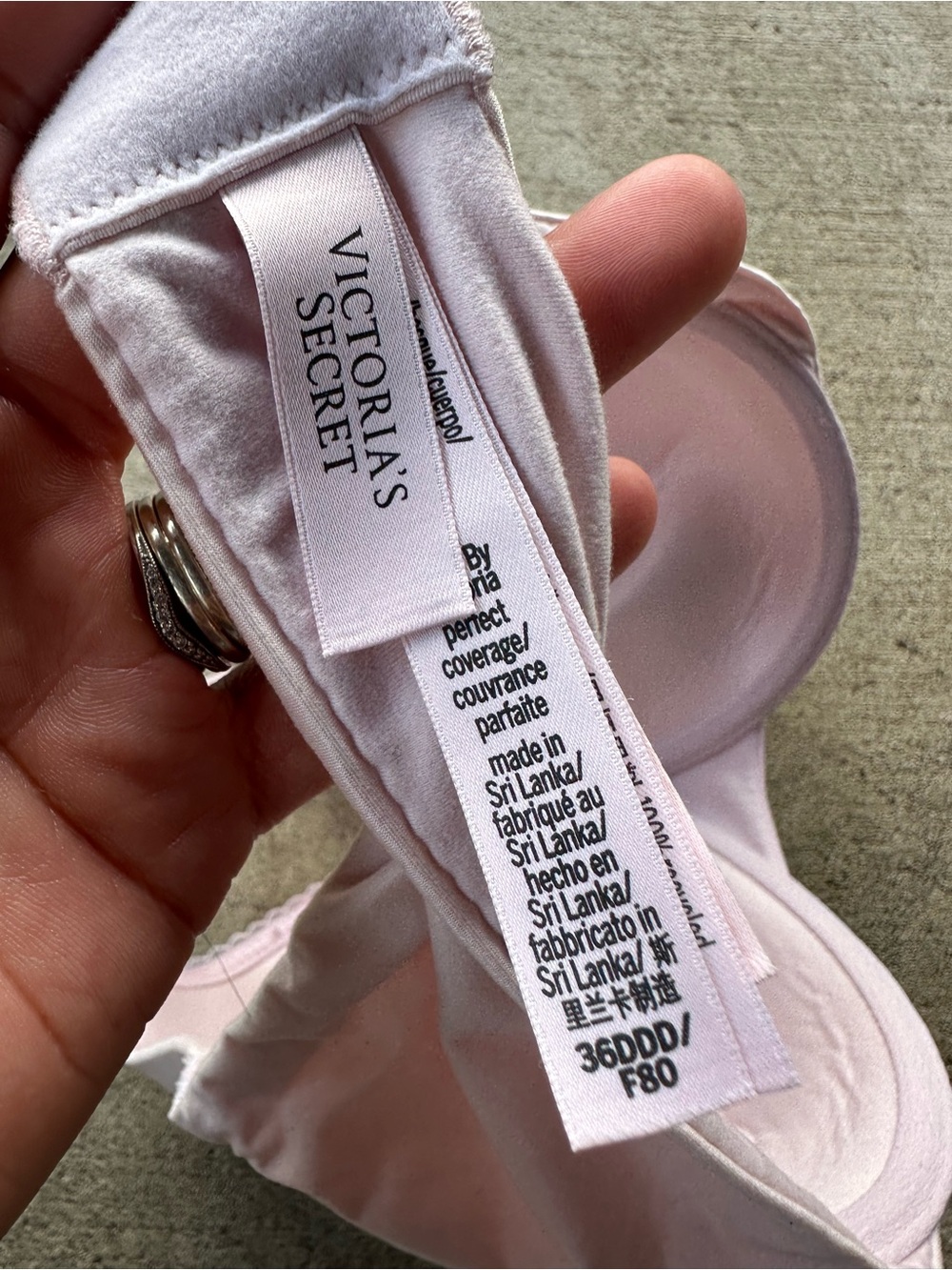 Victorias Secret Body Pink Lightly Lined Bra - Picture 3 of 5